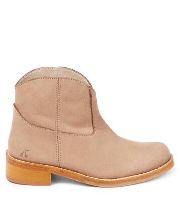 Leather cowboy boots | Bonpoint