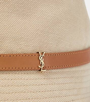 Sombrero de pescador Cassandre de lona | Saint Laurent