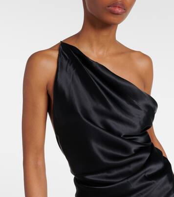 One-Shoulder-Top Shiloh aus Seide | Tove