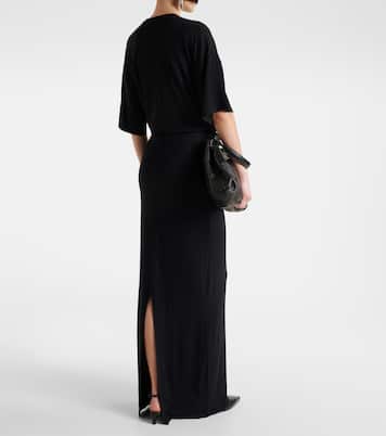 Maxirock Ella aus Jersey | The Frankie Shop