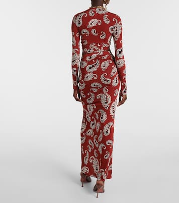 Maxirock aus Jersey | Rabanne