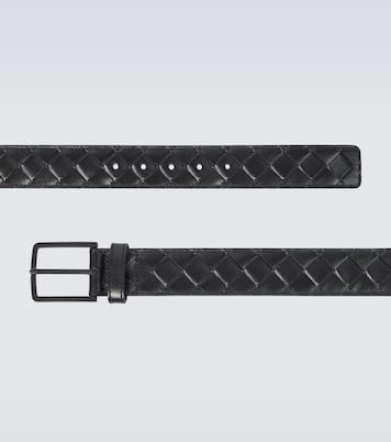 Cinturón de piel Intrecciato | Bottega Veneta