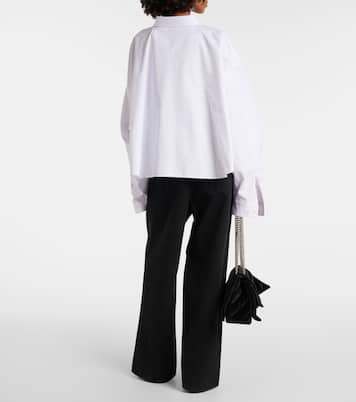 Oversized cotton poplin shirt | Balenciaga