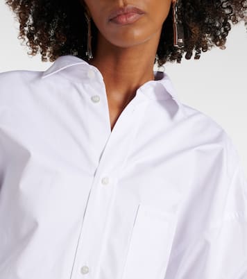 Oversized cotton poplin shirt | Balenciaga
