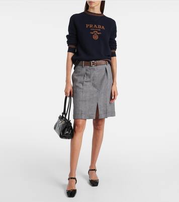 Wool miniskirt | Prada