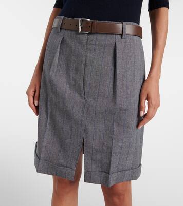 Wool miniskirt | Prada