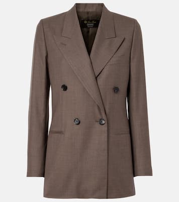 Blazer Aurora en laine vierge | Loro Piana