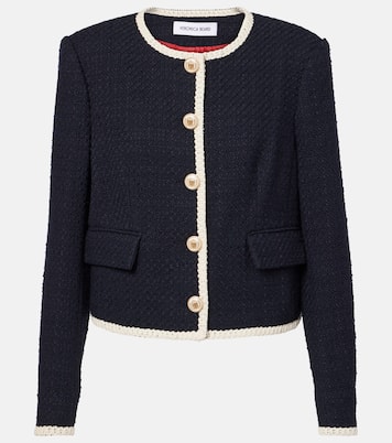Chaqueta Mabel cropped de tweed | Veronica Beard