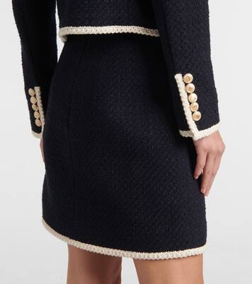 Chaqueta Mabel cropped de tweed | Veronica Beard