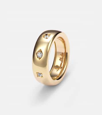 Iconica 18kt rose gold ring with diamonds | Pomellato