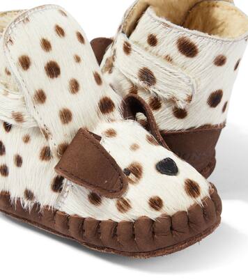 Baby Kapi calf hair booties | Donsje