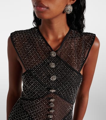 Verziertes Maxikleid | Self-Portrait