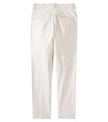 Peter cotton-blend straight pants | Bonpoint