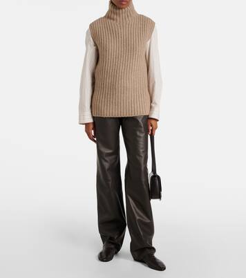 Top Ilena de cachemir y seda | The Row