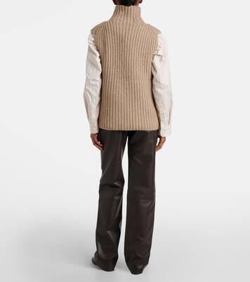 Top Ilena de cachemir y seda | The Row