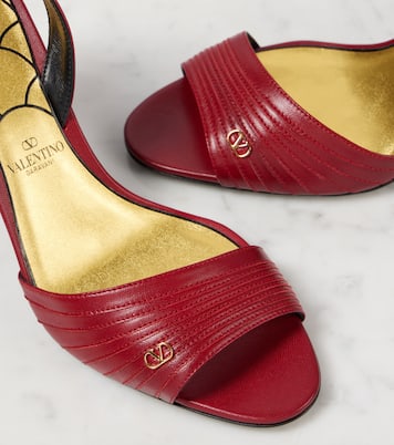 Sandali Ladycrush 85 in pelle | Valentino Garavani