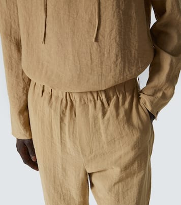 Mid-rise straight pants | Commas