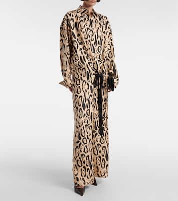 Abito lungo Astoria in twill di seta | Sportmax