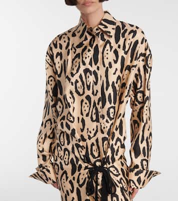 Abito lungo Astoria in twill di seta | Sportmax