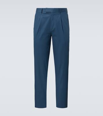 Pantalon droit en coton  | Zegna