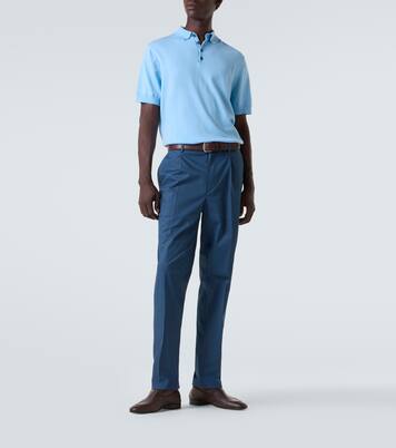 Pantalon droit en coton  | Zegna