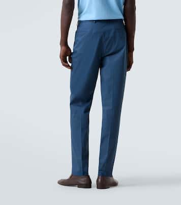 Pantalon droit en coton  | Zegna