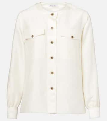 Blusa Quincy in shantung di seta | Loro Piana