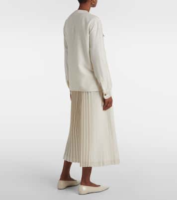 Blusa Quincy in shantung di seta | Loro Piana