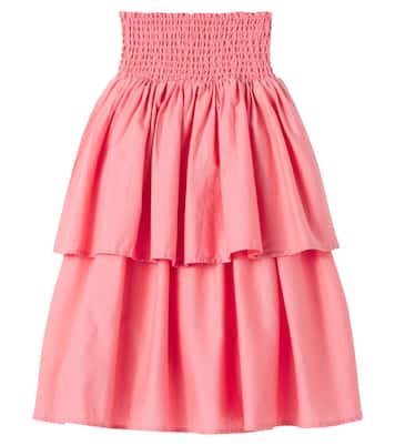 Gonna Brenna in cotone a balze | Molo