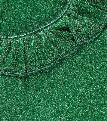 Lumière ruffled lamé swimsuit | Oséree Kids