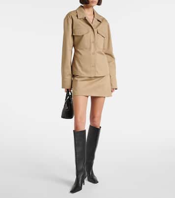 Hemd aus Woll-Gabardine | Courrèges