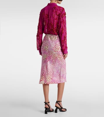 Bedruckter Midirock | Dries Van Noten