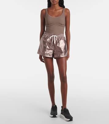 Billie metallic running shorts | The Upside