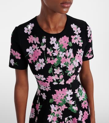 Bedrucktes Minikleid | Carolina Herrera