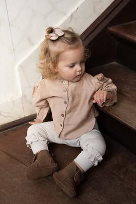 Baby Marit cotton-blend leggings | Donsje