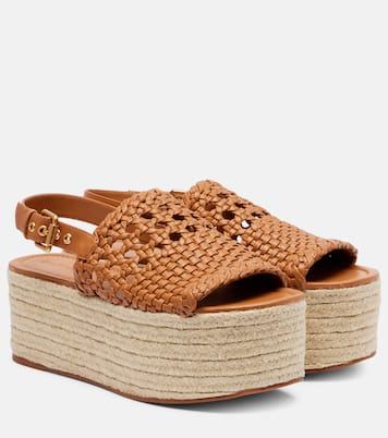 Sandali espadrillas in pelle intrecciata | Farm Rio