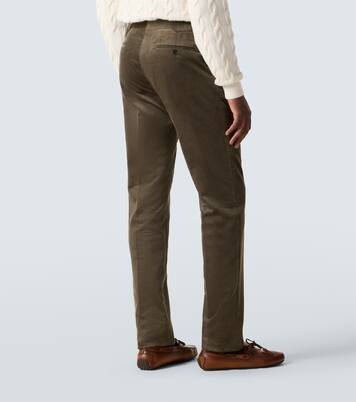 Cotton corduroy slim pants | Ralph Lauren Purple Label