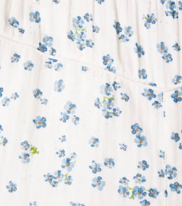 Short Mioblu en coton à fleurs | Konges Sløjd