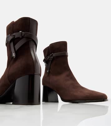 Lawton 65 suede ankle boots | Jimmy Choo