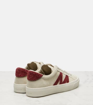 Monaco2 suede sneakers  | Moncler