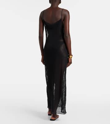 Robe longue Sienna en lin | The Frankie Shop