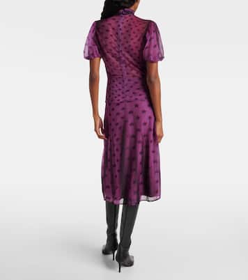 Bedruckte Schluppenbluse Elulo | Acne Studios