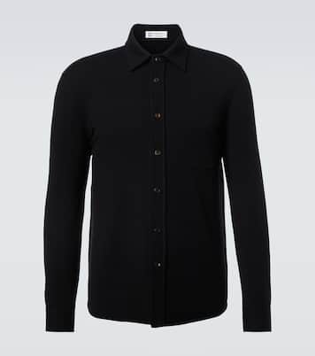Wool, cashmere, and silk polo sweater | Brunello Cucinelli