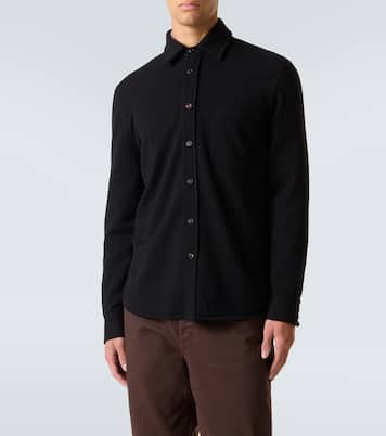 Wool, cashmere, and silk polo sweater | Brunello Cucinelli