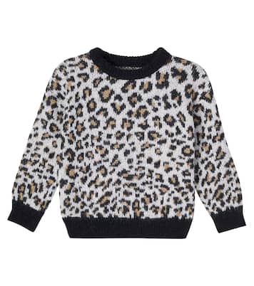 Nelia leopard-print sweater  | The New Society
