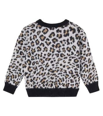 Nelia leopard-print sweater  | The New Society