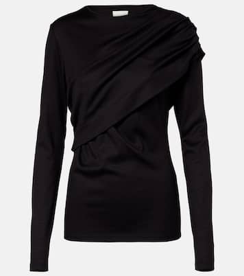 Asna draped virgin wool top | Isabel Marant