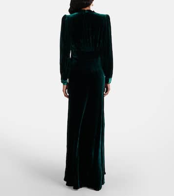 Emory velvet gown | Rixo