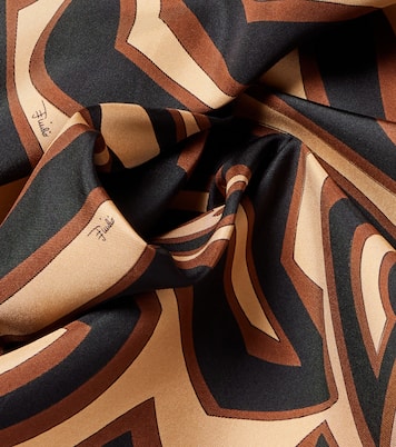 Labirinto silk twill scarf | Pucci