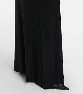 Off-shoulder maxi dress | Balenciaga